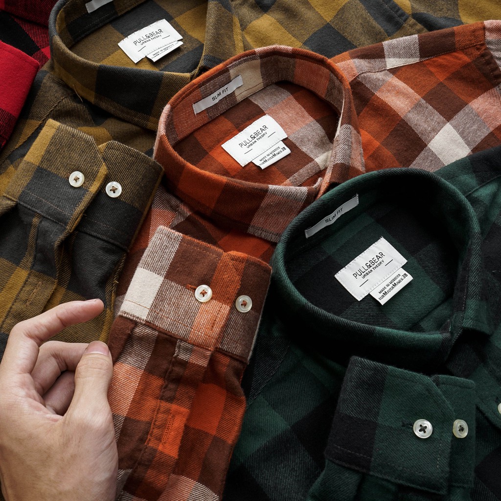 Aó sơ mi nam Flannel Pb việt nam xuất khẩu | BigBuy360 - bigbuy360.vn