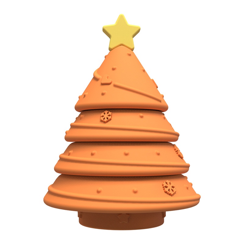 Đồ Chơi Cây Thông Giáng Sinh Bằng Silicone Nhiều Màu Sắc Phát Triển Trí Thông Minh Dành