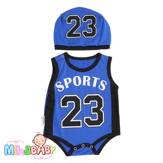 Bộ Bodysuit Chip Thể Thao Số 23 Cho Bé - Mihababy - BDS_23