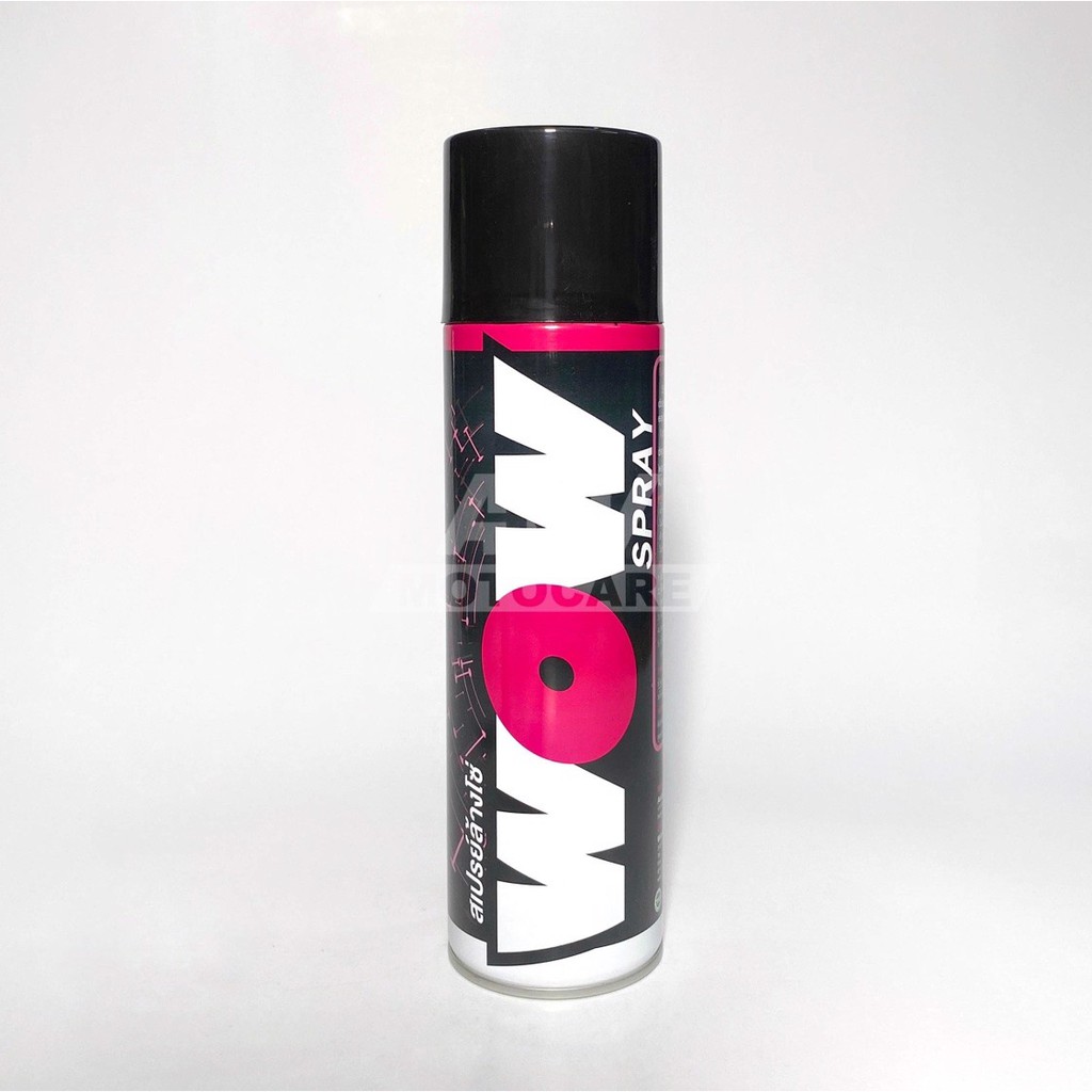 Xịt vệ sinh sên WOW Spray Thái Lan dung tích 600ml - Xịt rửa nhông sên đĩa WOW Spray chính hãng