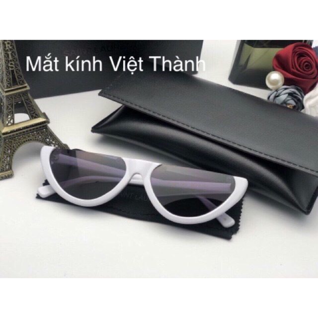 Kính bán nguyệt cut out chất nửa viền