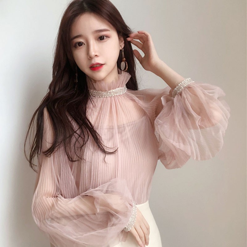 (ORDER) Áo voan mỏng tiểu thư
