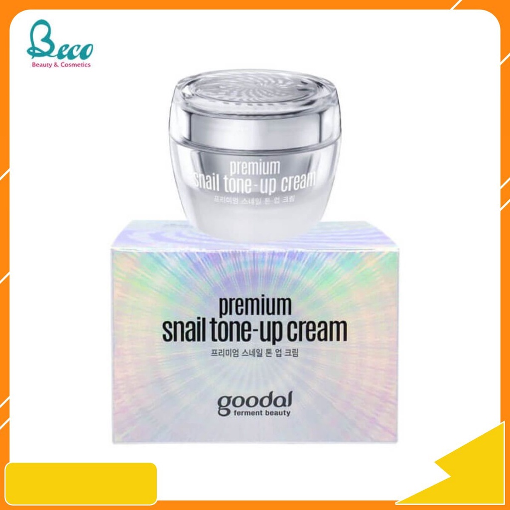 Kem dưỡng trắng Ốc Sên Goodal Premium Snail Tone-Up Cream Hàn Quốc siêu hot cực sốc