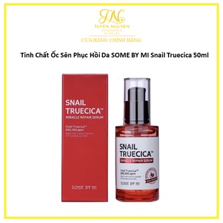 Tinh chất ốc sên phục hồi da some by mi snail truecica 50ml