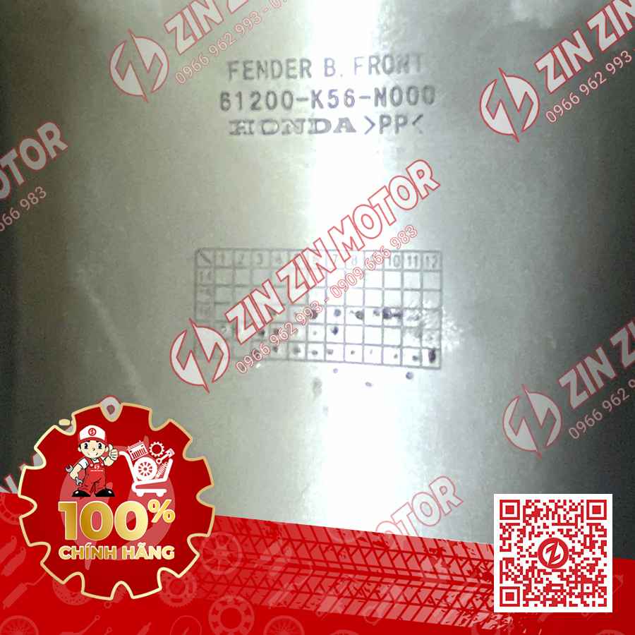 Nhựa Nhám Dè Trước Dè B Winner V1, RS150 V1 V2 61200-K56-N10 Chính Hãng Honda - ZZM