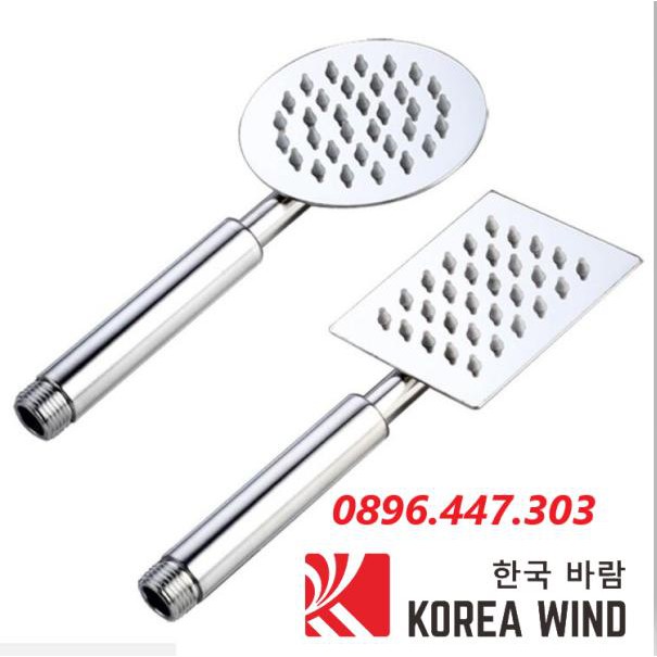 Đầu vòi sen cầm tay siêu mỏng mặt inox 304-HS107