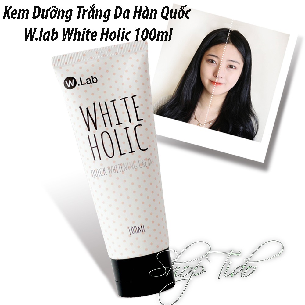 W.lab White Holic 100ml Kem Dưỡng Trắng Da Chính Hãng Hàn Quốc