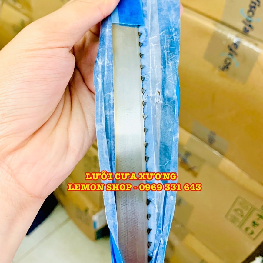 Lưỡi cưa xương MARSSAW 1650mm - Chuyên cưa xương bò, xương ống, các loại thịt cá đông lạnh - SỈ GIÁ TỐT