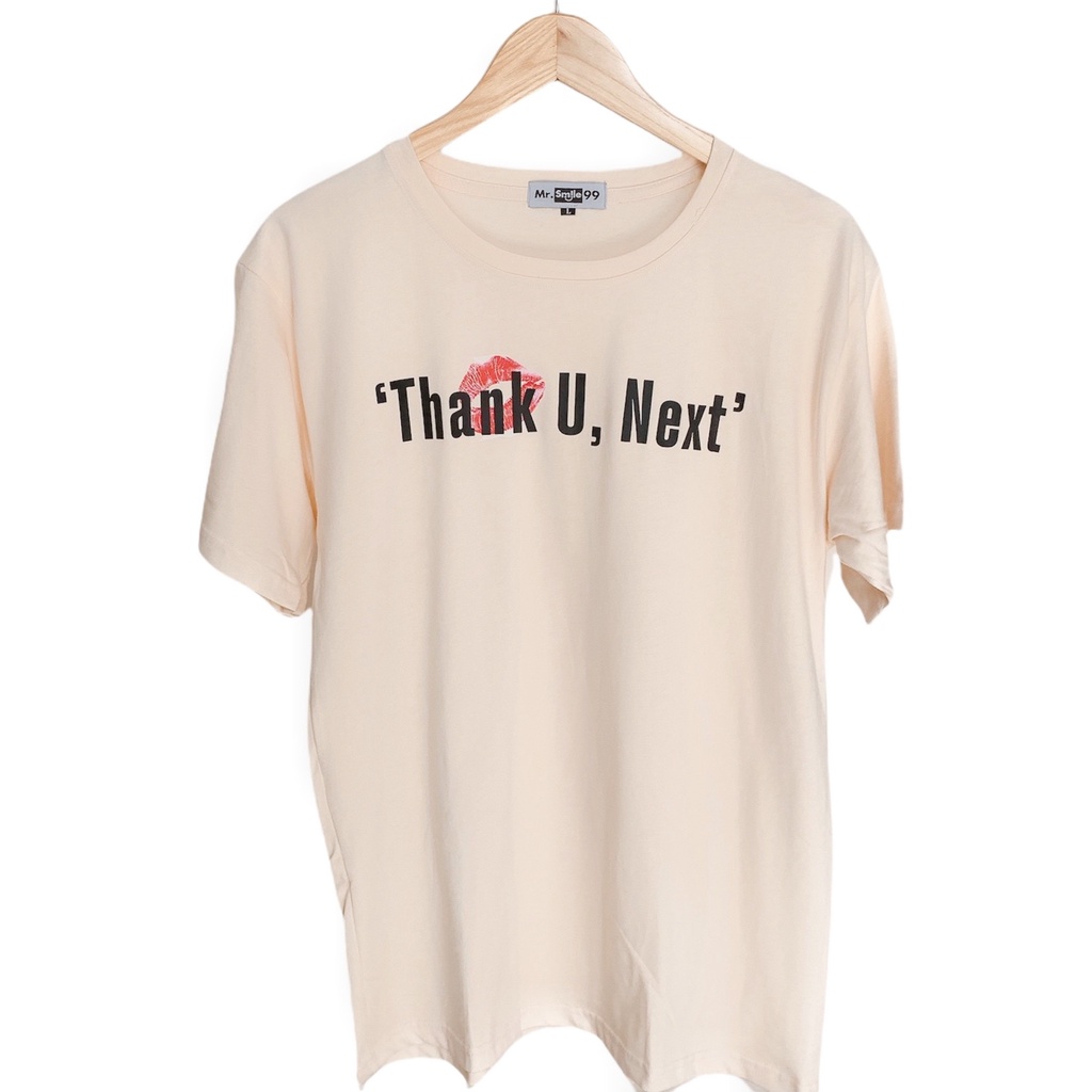 Áo Thun Nam Nữ Unisex Form Rộng Màu Kem Phối Chữ  Mr Smile 99 Shop