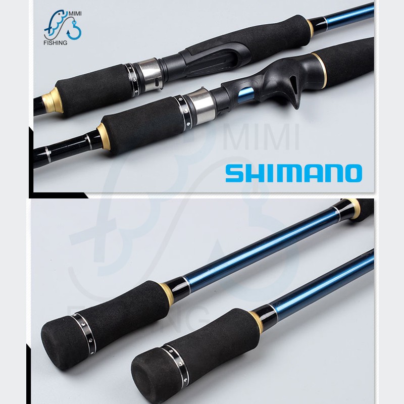 Cần câu lure 2 ngọn Shimano Fishing Of Catch  M/ML tay máy ngang – đứng 1m8, 2m1, 2m4