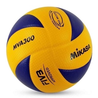  BÓNG CHUYỀN MIKASA MVA300 ĐÃ PU HÌNH THẬT CÓ TẶNG KÈM KIM BƠM VÀ LƯỚI 