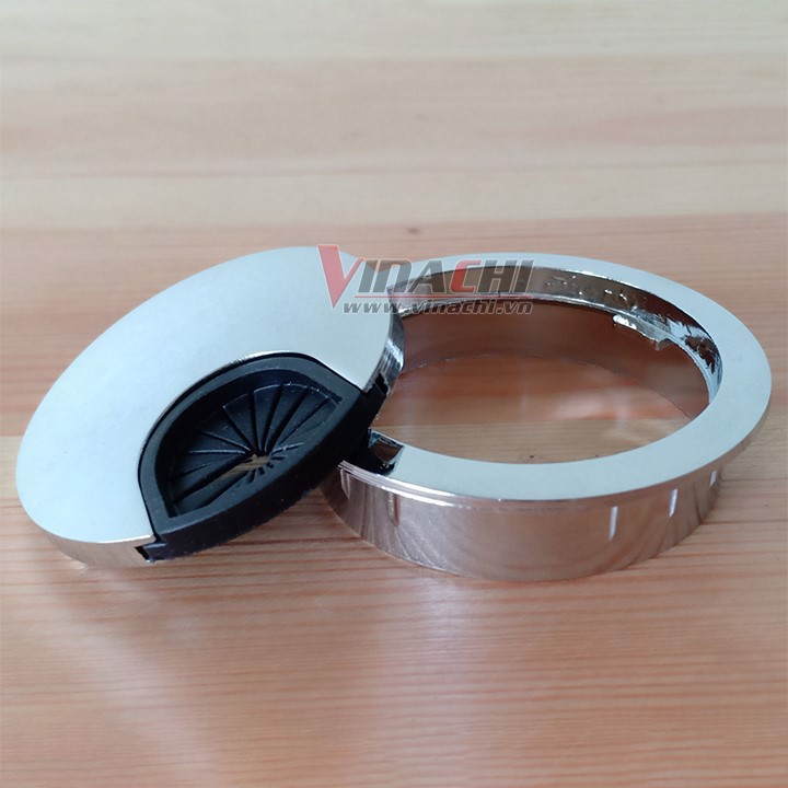 Nắp Luồn Dây Điện - Nắp Luồn Dây Điện Tròn Inox