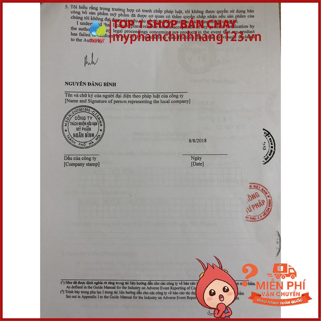 (10GR mẫu mới 2020) Sữa Rửa Mặt AHA chiết xuất từ hoa và trái cây chính hãng Ngân Bình