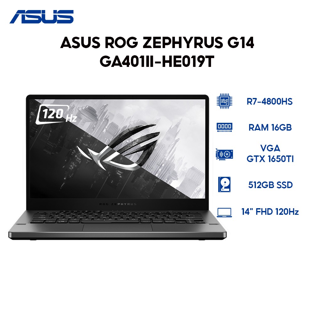 Laptop Asus ROG Zephyrus G14 GA401II-HE019T