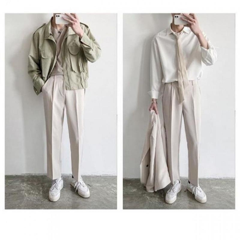 Quần baggy nam vải ống rộng Hàn Quốc CALAA FASHION QD24
