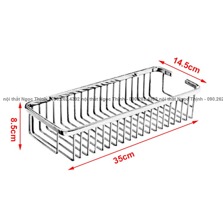 [LOẠI 1 - INOX ĐẶC DÀY] Kệ Rổ Đa Năng Inox 304 Cao Cấp RT-1 phôi inox nhập khẩu Nhật siêu bền không gỉ sét