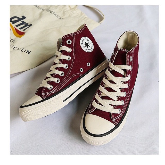 [𝐓𝐚̣̆𝐧𝐠 𝐓𝐢𝐜𝐤𝐞𝐫] Giày Thể Thao Nữ Cổ Cao Xinh Xắn (Kiểu Dáng Convers Cổ Cao 1970s) | BigBuy360 - bigbuy360.vn