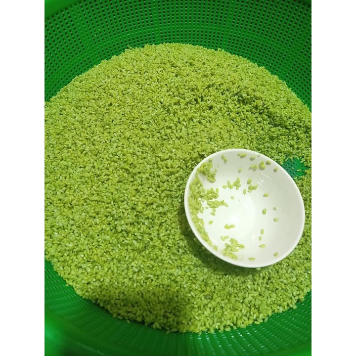 Bột tạo màu xanh lá cây cho xôi, bánh trưng 100% tự nhiên, kết hợp từ bột nghệ và hoa đậu biếc, gói 100g TG FOODS
