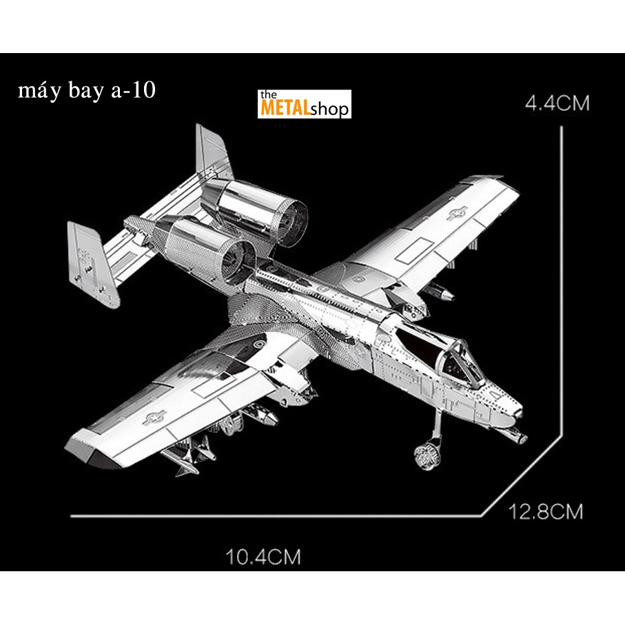 Mô hình lắp ghép kim loại các mẫu máy bay