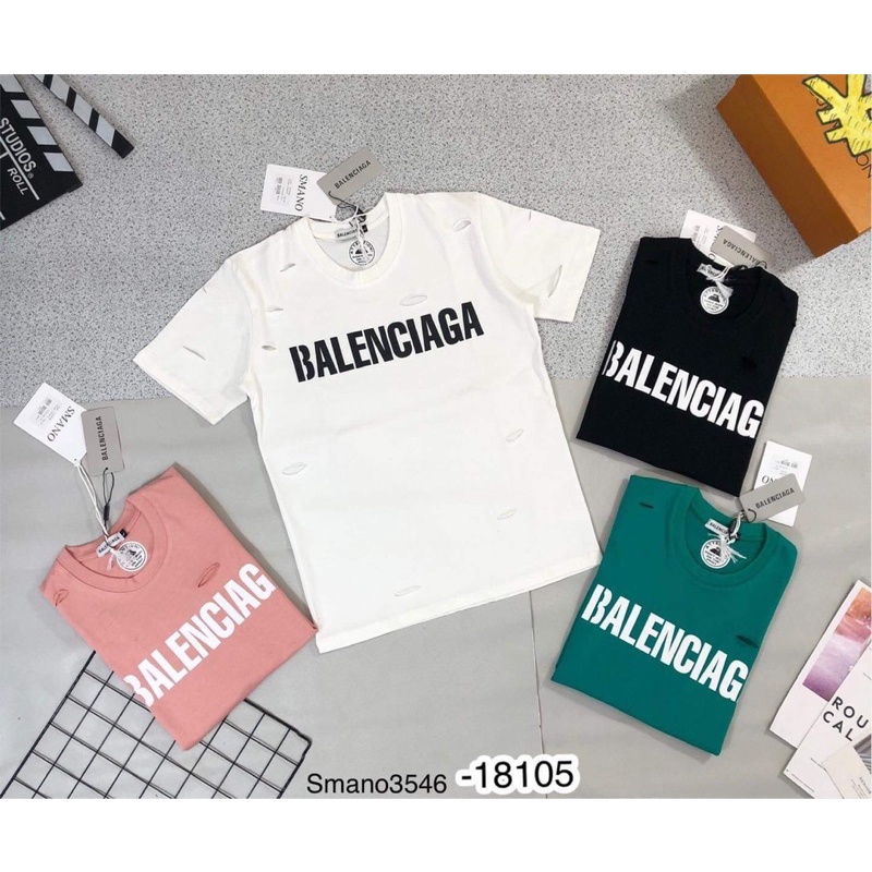 [ ẢNH THẬT MẪU MẶC ] Áo Balenciaga rách-Áo thời trang nam HOT 2021 | BigBuy360 - bigbuy360.vn