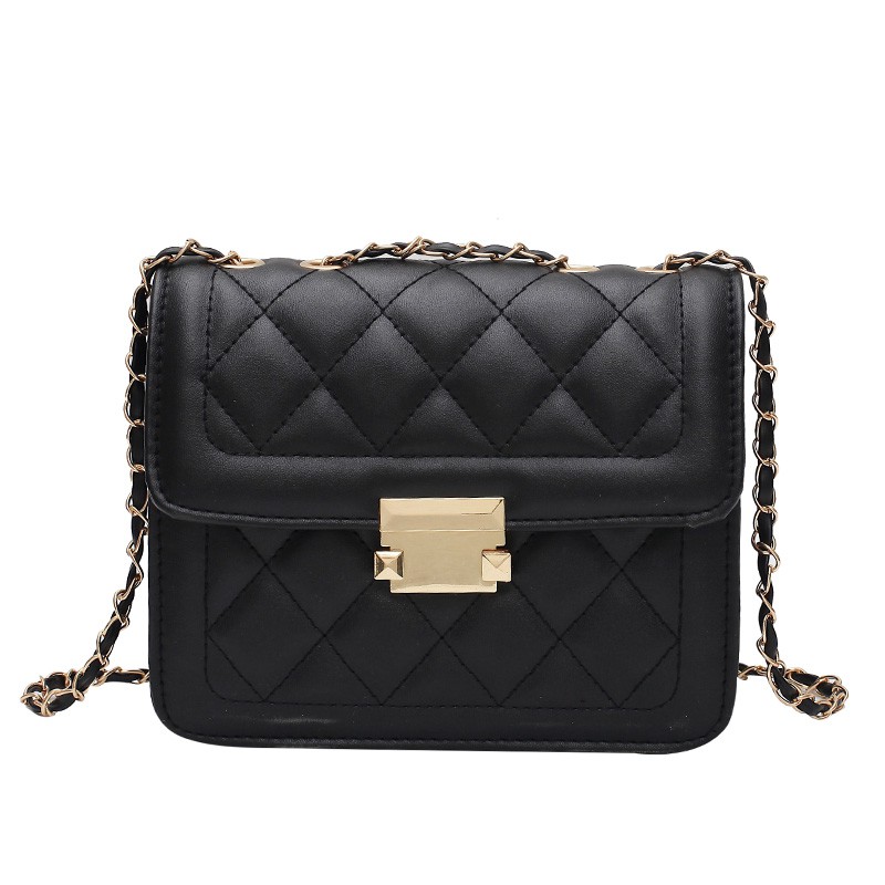 Túi Đeo Chéo Nữ, Túi Xách Nữ Ô Trám Dây Da Xích Cực Xinh SIXTEEN. | BigBuy360 - bigbuy360.vn