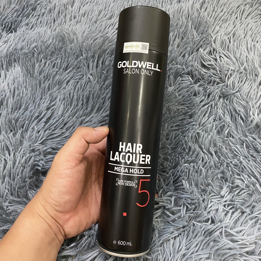 🇩🇪Goldwell🇩🇪 Xịt tạo kiểu siêu cứng Goldwell Super Firm Mega Hold 600ml