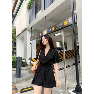 Jum freesize đen thun eo