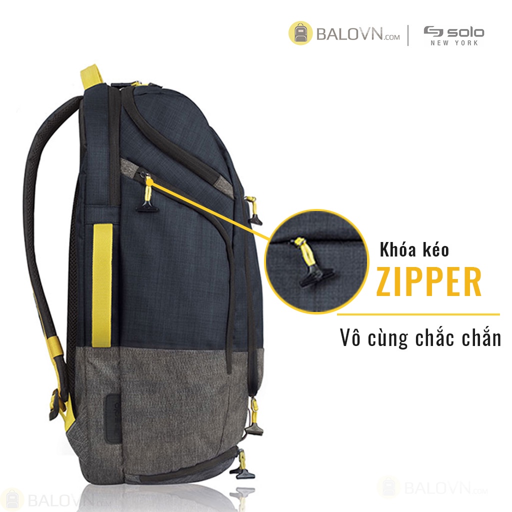 [GIAO HỎA TỐC] Balo Đa Năng Siêu Rộng SOLO Velocity Max 17.3" ACV732 (Có Ngăn Đựng Giày Riêng)