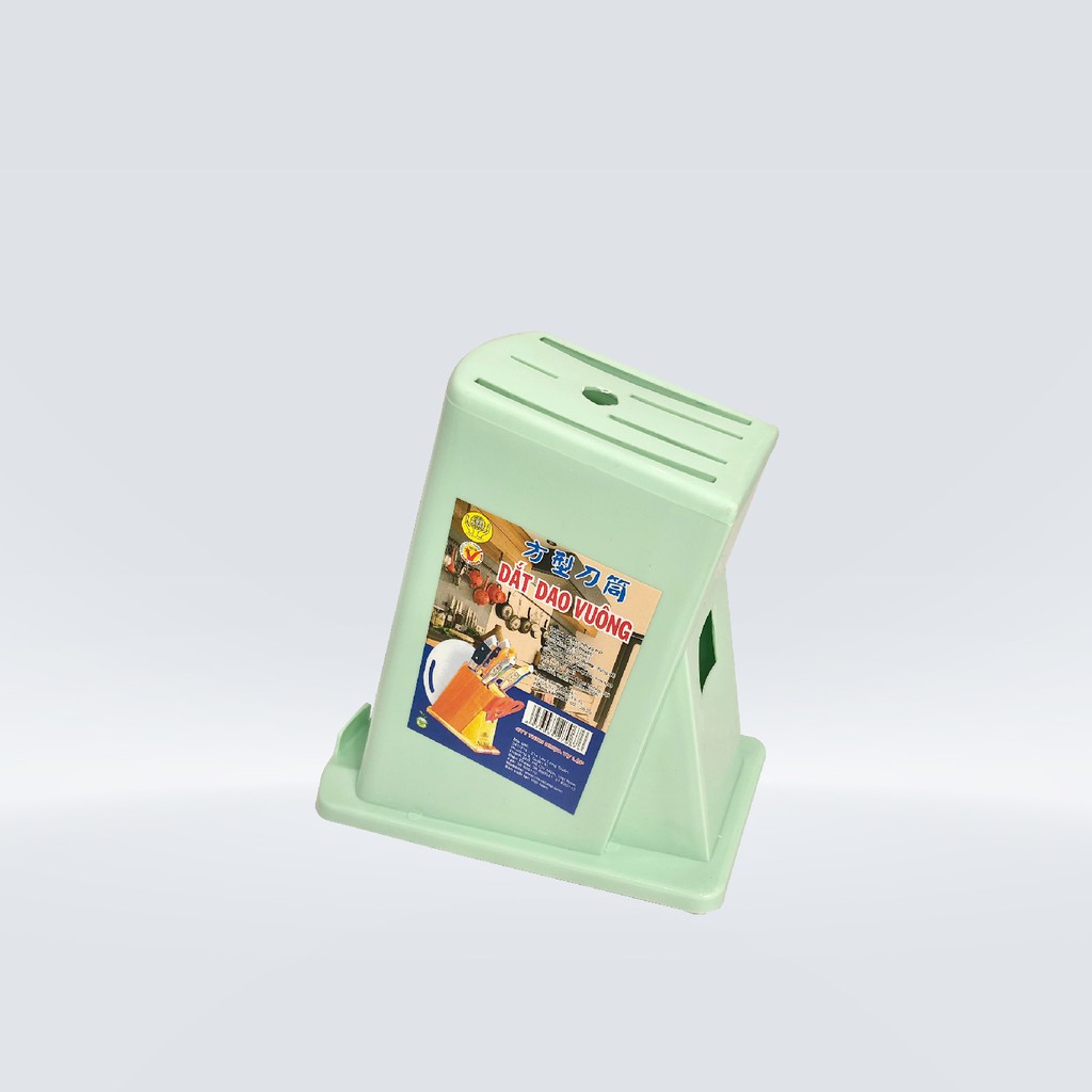 Dắt dao nhựa vuông TỰ LẬP - 21X10X21.5CM