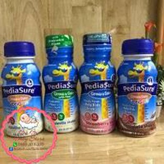 Sữa Pediasure nước Vani 237ml Mỹ, Fiber