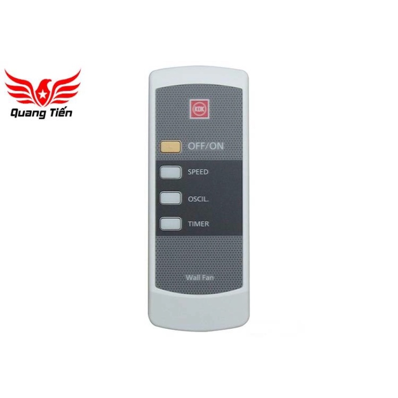 Quạt treo tường KDK M40M màu ghi, màu be (BK) (GY)