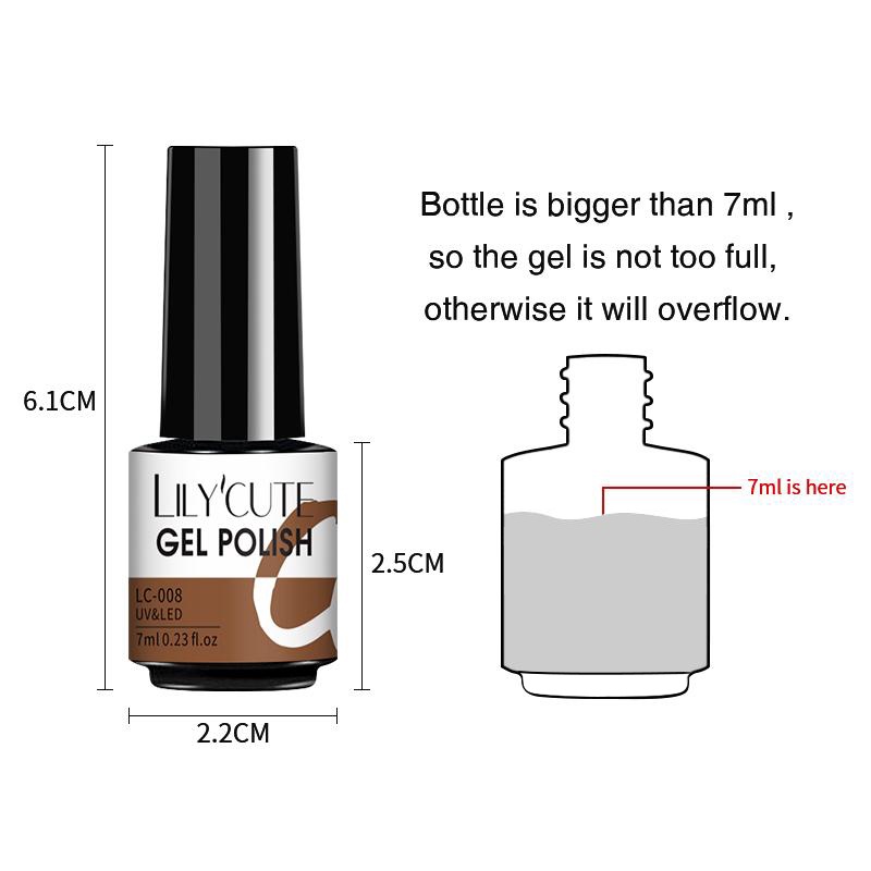 UR SUGAR Sơn Móng Tay Nhiều Màu Tùy Chọn Dung Tích 7ml