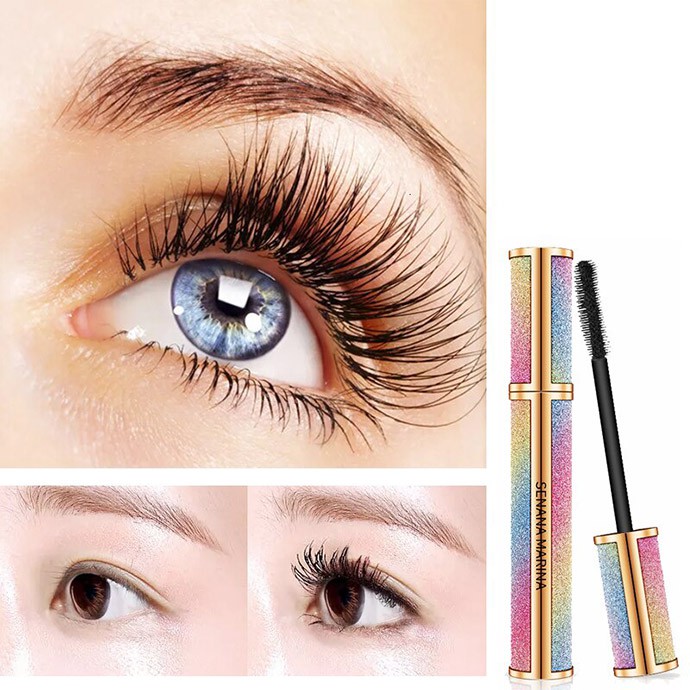 Mascara Beautiful Eyelashes Chuốt Mi Dài Cong, Lâu Trôi Chống Thấm Nước, Đầu Cọ Góc Rộng 8g MS6003