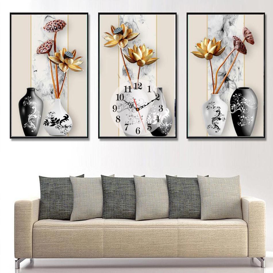 Tranh đồng hồ,{Xả Kho}giá xưởng, tranh treo tường SP53 (kèm ảnh thực sp bất kì)