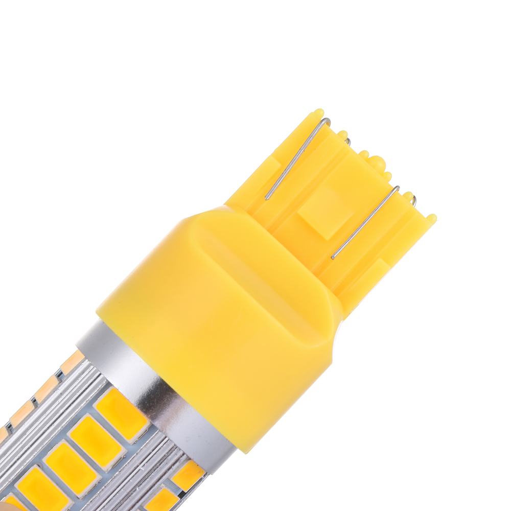 Bóng Đèn LED Phanh Xe Ánh Sáng Vàng 33SMD 5730 T20 W21/5W 7443