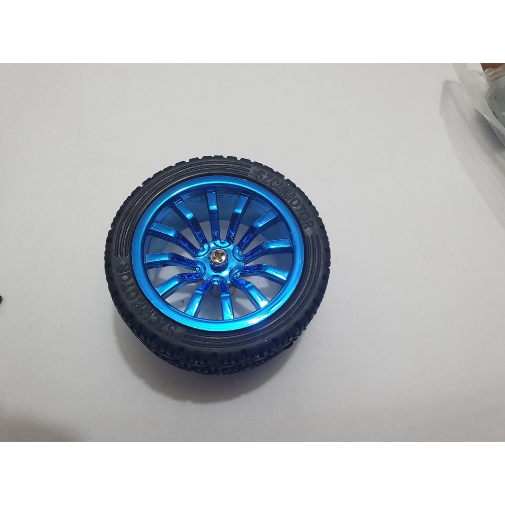 Lốp bánh xe 65mm độ ma sát cao, kèm khớp nối - hàng cao cấp loại đẹp | BigBuy360 - bigbuy360.vn