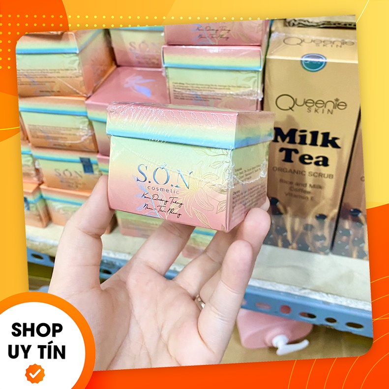 [Chính hãng] Kem Face SON màu tím 10g giúp giảm thâm nám da mặt - 8938532048059