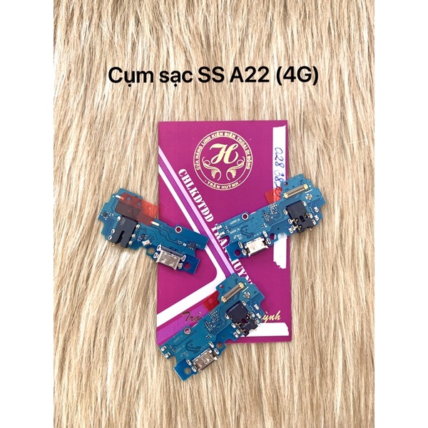 cụm chân sạc samsung A22/chân sạc samsung A22 newzin