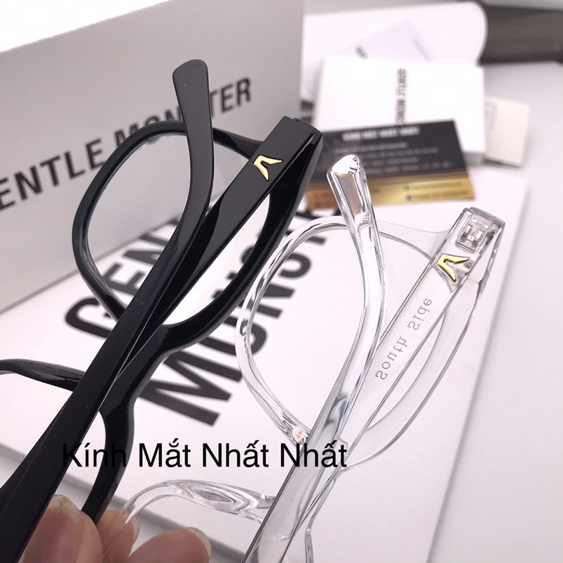 Gọng kính south side bản lề hợp kim chữ khắc chìm chấm vàng | BigBuy360 - bigbuy360.vn