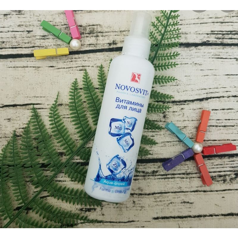 Xịt khoáng Novosvit của Nga 190ml