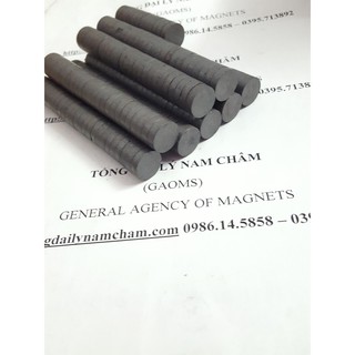 Nam châm Ferrite 15x4mm