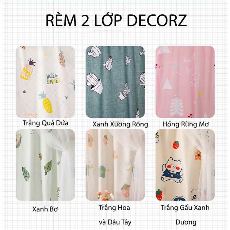 Rẻ nhất shopee Rèm cửa dán tường chống nắng, rèm cửa dán trang trí cửa sổ - phòng khách dễ dàng lắp đặt không khoan đục