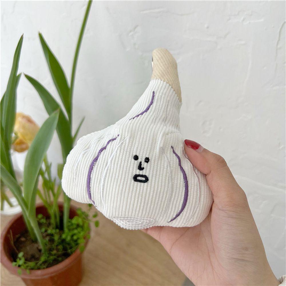 Móc Khóa Hình Hành Tỏi Nhồi Bông Đáng Yêu Dành Cho Nam Nữ