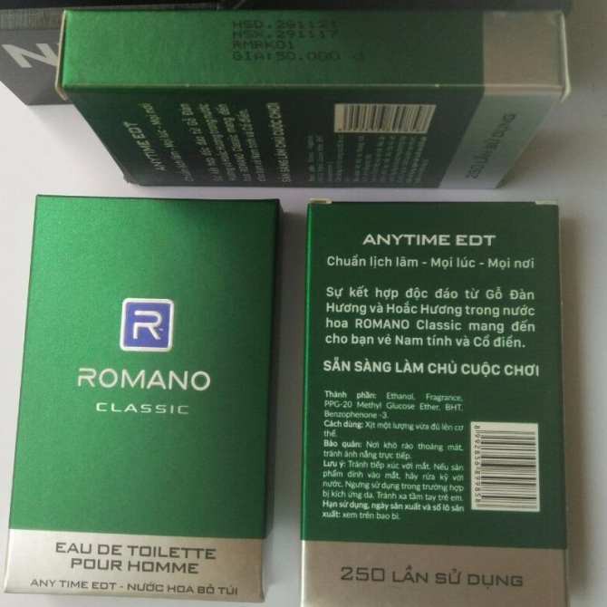 Nước Hoa Bỏ Túi Romano (18ml) | BigBuy360 - bigbuy360.vn