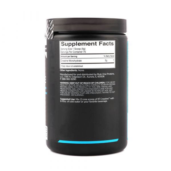 Tăng sức mạnh cơ bắp Rule 1 Creatine unflavored 75 servings