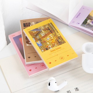 (SA007) Sách ảnh trang trí và giấy note aesthetic x50 tờ