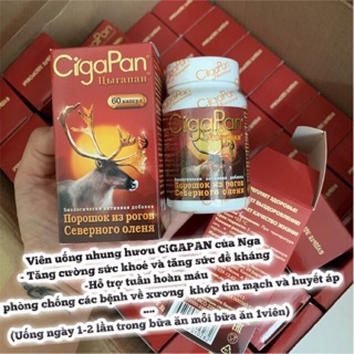 Sản phẩm viên Cigapan của nga (60v)