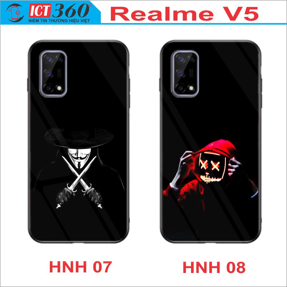 Ốp Lưng Kính REALME V5, Realme Q2  - In Theo Yêu Cầu  ( Nhều Hình)