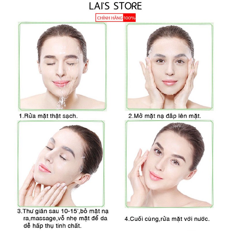 Mặt Nạ Kén Tằm Images Kiềm Dầu, Ngừa Mụn, Cấp Ẩm, Sáng Da, Chống Lão Hóa Mask Nôi Địa Trung Chính Hãng - LAI'S STORE