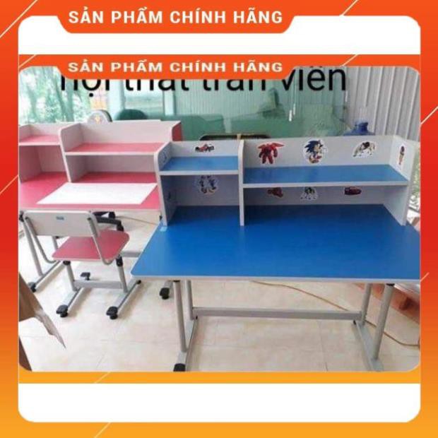 [FreeShip] Bàn ghế học sinh liền giá sách - bàn ghế học sinh xuân hòa - BHS-13-07 Huy Anh